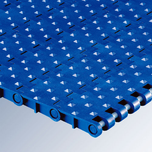 Cinta transportadora modular - E50 series - Afher Eurobelt - de polipropileno / industrial / antideslizante