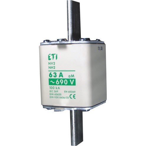 Fusible NH - 004185430 - ETI - clase aM / para motor eléctrico