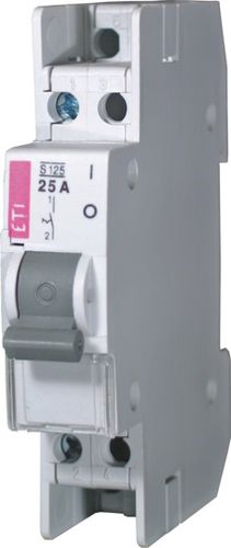 Conmutador inversor manual - 002421121 - ETI - para riel DIN