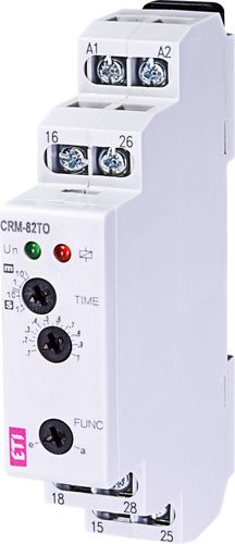 Relé temporizador analógico - 002470074 - ETI - retardado / multifunción / para montaje sobre riel DIN