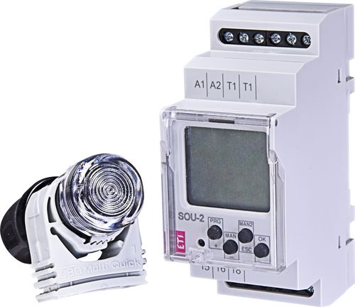 Interruptor crepuscular en riel DIN - 002470020 - ETI