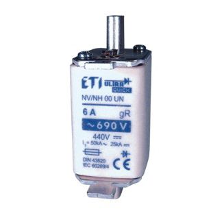 Fusible NH - 004331018 - ETI - cuadrado / de protección contra cortocircuitos / de clase N