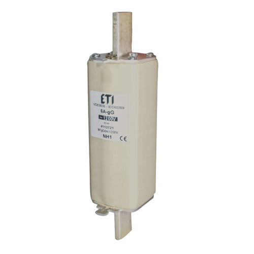 Fusible NH - 004113721 - ETI - de protección contra cortocircuitos / clase gG