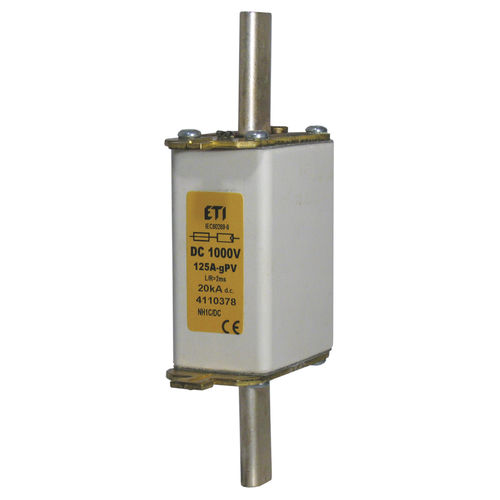 Fusible NH - 004110378  - ETI - clase gPV / DC / para aplicaciones fotovoltaicas