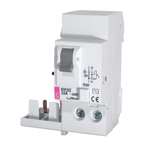 Interruptor diferencial magnetotérmico - 002058001 - ETI - modulable / en riel DIN / tipo A