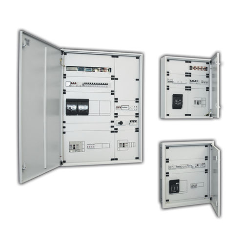 Caja eléctrica equipada - 001101411 - ETI - de pared / de plástico / IP65