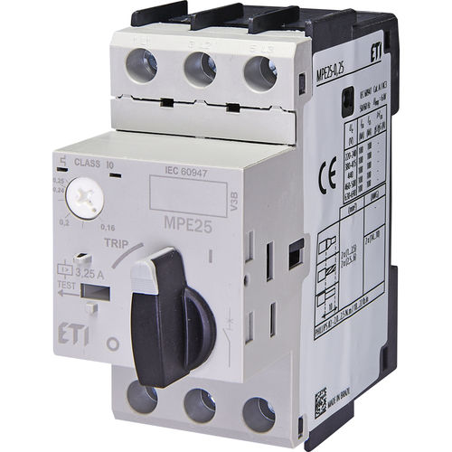 Disyuntor motor - 004648002 - ETI - térmico / AC / para sobrecargas