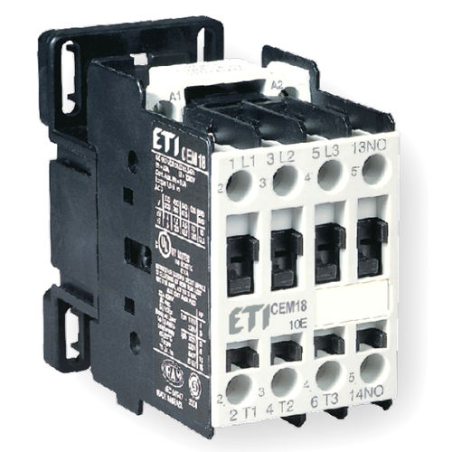 Contactor de motor - 004642120 - ETI - digital / IEC / en riel DIN