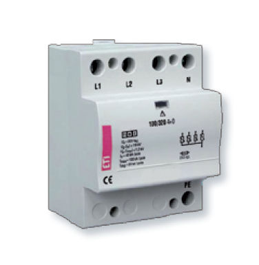 Protector de sobretensión de tipo 1 - 002444054 - ETI - en riel DIN