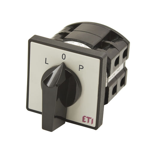 Conmutador rotativo - 004773146 - ETI - de levas / multipolar / electromecánico