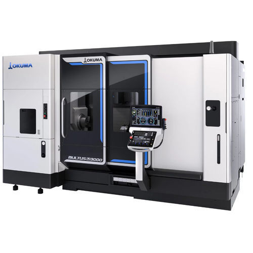 Centro de torneado-fresado CNC - MULTUS U3000 - OKUMA EUROPE GMBH - horizontal / de dos torretas / de dos husillos