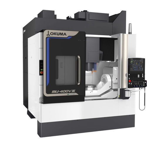 Centro de mecanizado CNC 5 ejes - MU-400VIII - OKUMA EUROPE GMBH - universal / 32 herramientas / 20 herramientas