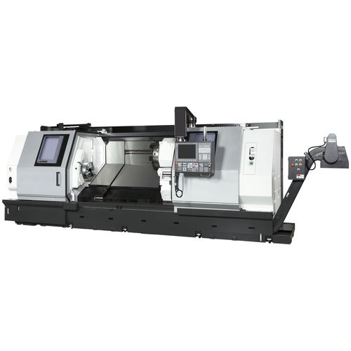 Torno CNC - LB35III - OKUMA EUROPE GMBH - horizontal / 2 ejes / de mesa inclinada