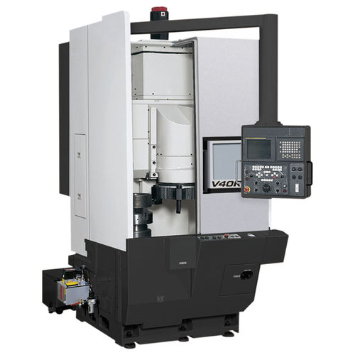 Torno CNC - V40R - OKUMA EUROPE GMBH - vertical / 12 herramientas / potente