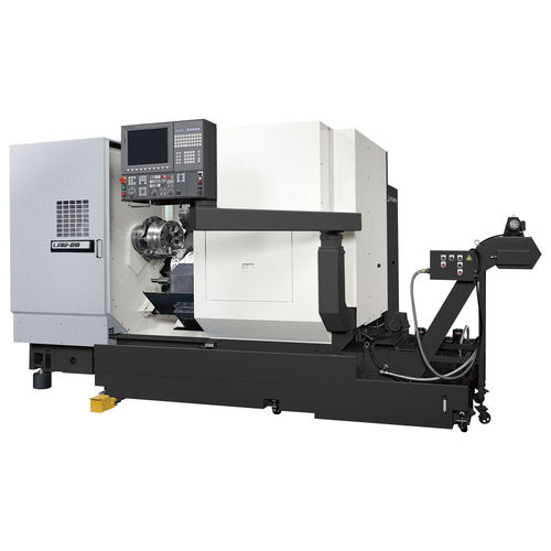 Centro de torneado CNC - LAW-2S - OKUMA EUROPE GMBH - vertical / 4 ejes / 4 herramientas