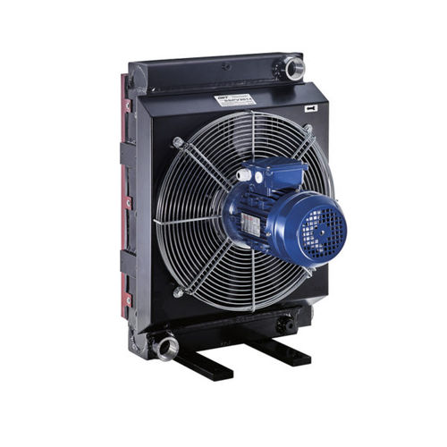 Intercambiador de calor de tubos aleteados - SSPV series - OMT Group - aire-aceite / para circuito hidráulico