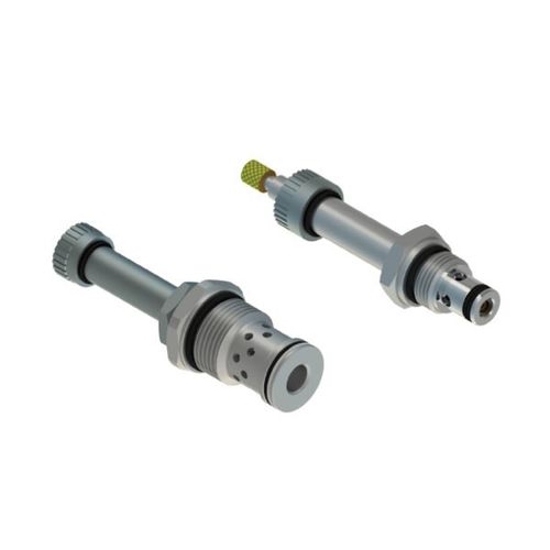Electroválvula de control asistido - OMT Group - de 2 vías / normalmente abierta / hidráulica