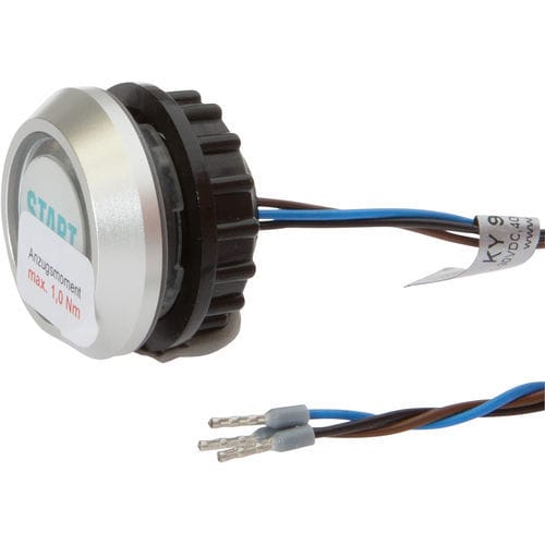 Botón pulsador capacitivo - KY98A715 - ipf electronic gmbh - resistente a las vibraciones / IP67 / LED