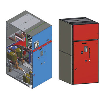 Cuadro eléctrico de tensión media - PRO-AIR H•a - Fritz Driescher & Söhne GmbH - aislado en aire / para rack para distribución eléctrica