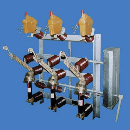 Interruptor seccionador de fusible - FLa 15/6400 - Fritz Driescher & Söhne GmbH - de tensión media / unipolar / 3 polos