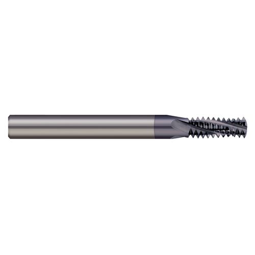 Fresa carburo sólido - TM series - MICRO 100 - para ranuras en T / de roscar / con recubrimiento