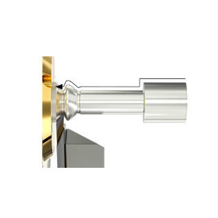 Plaquita de torneado positiva - K15ER VLR12-05 - Whizcut of Sweden AB - de carburo