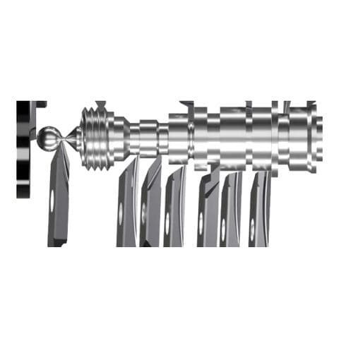 Portaherramienta J1 - WSJ11ER88H-8Y - Whizcut of Sweden AB - con tornillo de fijación / para aplicaciones de torneado / de corte