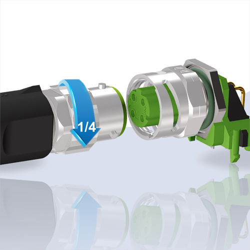 conector M12 con codificación D - CONEC Elektronische Bauelemente GmbH