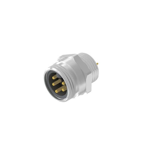 Conector de datos - CONEC Elektronische Bauelemente GmbH - circular / hembra / con brida