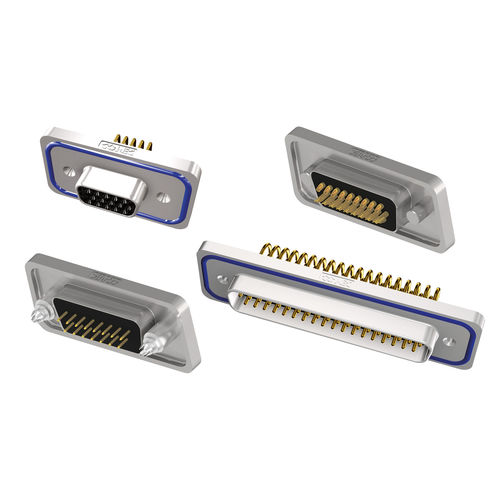 Conector D-sub - CONEC Elektronische Bauelemente GmbH - de datos / de alta densidad / de zinc