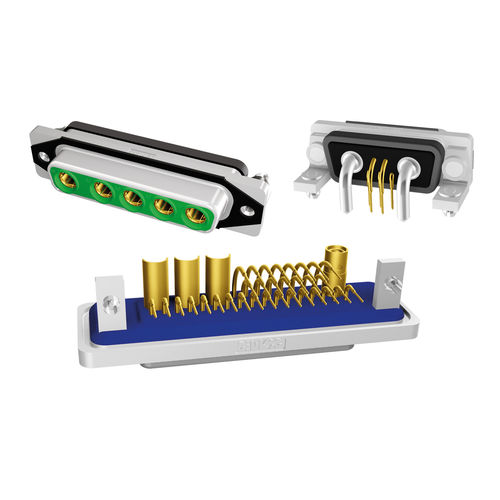 Conector híbrido - CONEC Elektronische Bauelemente GmbH - D-sub / macho-hembra / de alta potencia