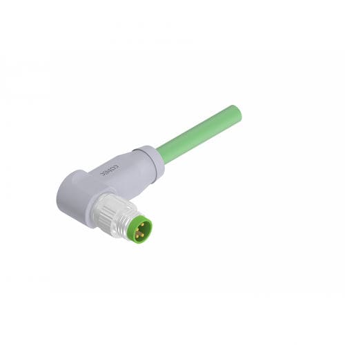 Conector de datos - CONEC Elektronische Bauelemente GmbH - Ethernet / macho / M8