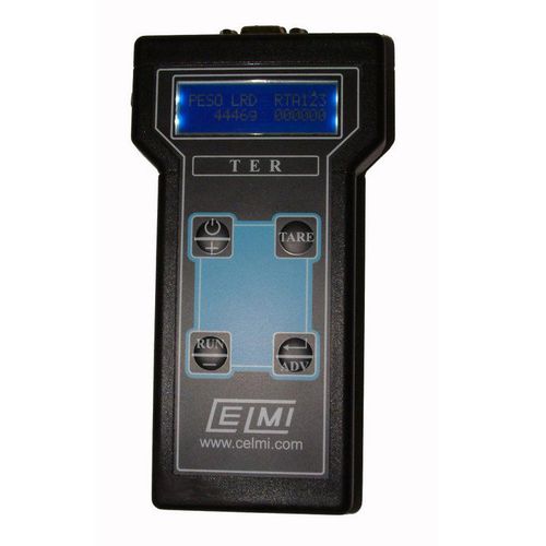 Registrador de datos de peso - TER - Celmi - Modbus / con pantalla / portátil