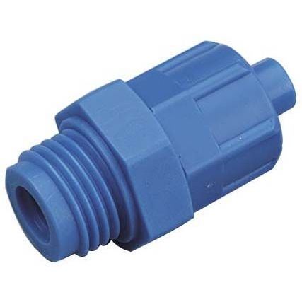 Racor neumático - A-GE series - Timmer GmbH - rápido / de POM / de metal