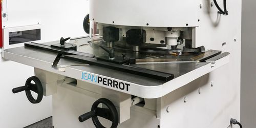 Escantonadora de ángulo variable - Jean Perrot Industrie - hidráulica