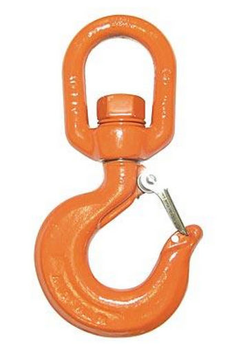 Gancho de elevación - max. 15 t - CM Industrial Products - con giratorio / con giratorios con dispositivos de seguridad / de acero