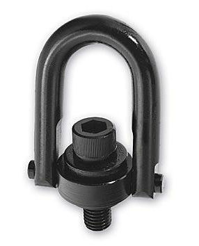 Anillo de elevación articulado - max. 20,000 lbs  - CM Industrial Products - con giro de 360º / pivotante a 180º / de rosca