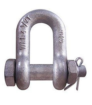 Grillete de elevación recto - max. 20 t  - CM Industrial Products - con cerrojos y tuercas de seguridad