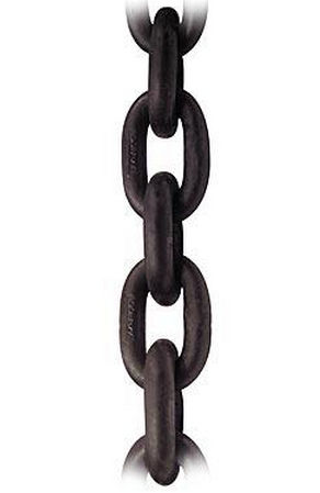 Cadena de elevación de acero al carbono - max. 72 300 lbs - CM Industrial Products - con eslabones redondos