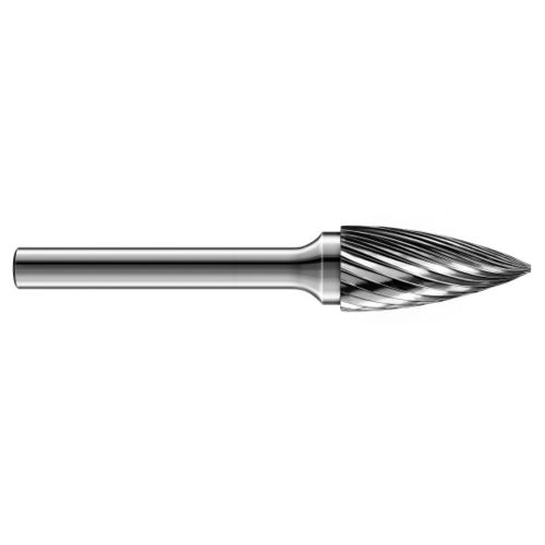 Fresa monobloque - 44 series  - Cerin s.p.a. - de desbarbado / con recubrimiento / de cono cilíndrico