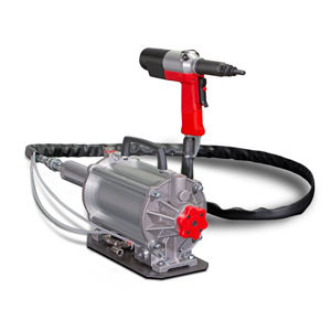 Remachadora hidroneumática - KJ73 - FAR - oleoneumática / para insertos roscados / para tuercas remachables