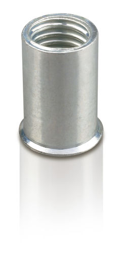 Tuerca autoinsertable remachable - 604 series - FAR - de acero / roscada
