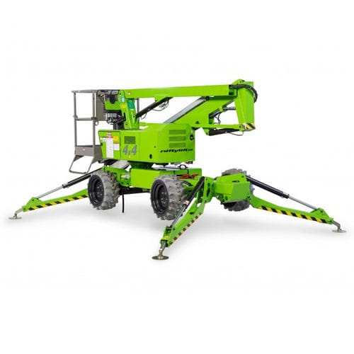 Cesta telescópica semimóvil - SD120T 4x4 - Niftylift - con ruedas / hidráulica / diésel