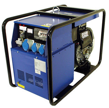 Grupo electrógeno diésel - 230 V | MG 10000 L/AE - Genset - monofásico / portátil / inyección indirecta