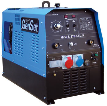 Soldadora MMA - 270 A | MPM 8/270 I-EL/H - Genset - monofásica / con grupo electrógeno / portátil