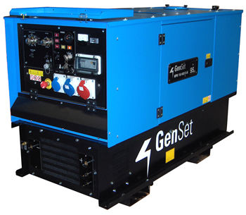 Soldadora MMA - 400 A, 10 - 16 kVA | MPM 16/400 S-K - Genset - monofásica / con grupo electrógeno / DC