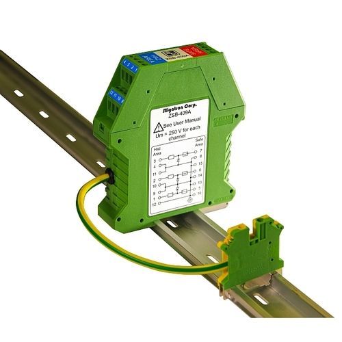 Barrera de seguridad eléctrica de seguridad intrínseca - ZSB-409A - Migatron - ATEX / aislada / IECEx