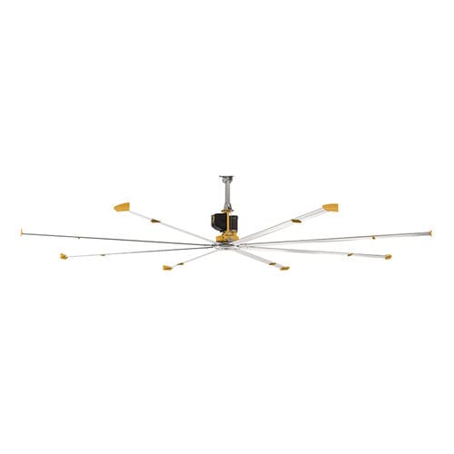Ventilador de techo - POWERFOIL X3.0 - Big Ass Fan - IP55 / axial / de aluminio