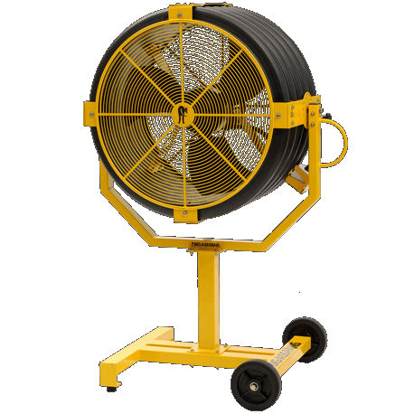 Ventilador de pie - YELLOW JACKET® - Big Ass Fan - móvil / portátil / axial