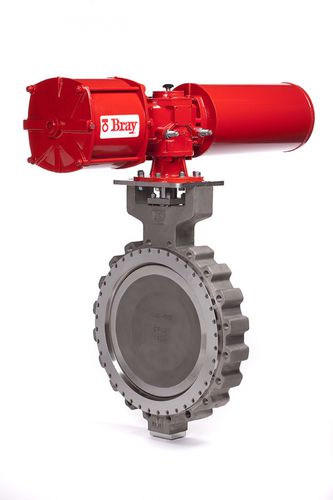 Actuador para válvula neumático - 98 series - Bray International - rotativo / de doble efecto